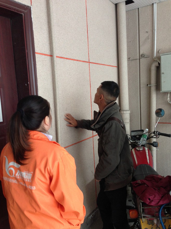 廣西客戶走訪友情漆