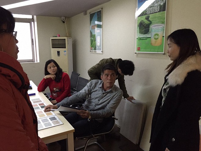 陽(yáng)光客戶到訪友情漆 陽(yáng)光客戶到訪友情漆